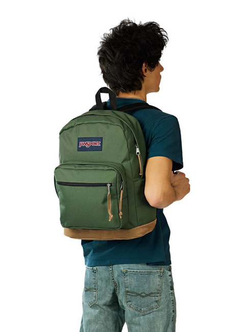 Plecak na laptopa 15 JanSport Right Pack - cargo green