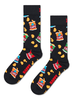 Skarpety unisex Happy Socks - black / chips bag