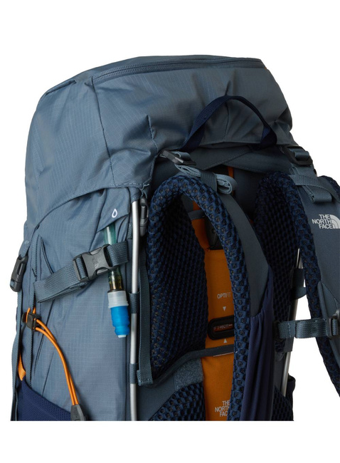 Plecak trekkingowy The North Face Trail Lite 50 - granite grey / summit navy / dust orange