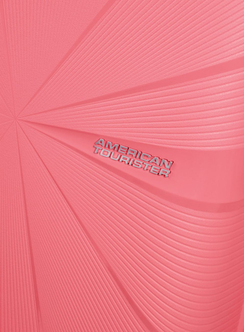 Walizka mała poszerzana American Tourister StarVibe - sun kissed coral