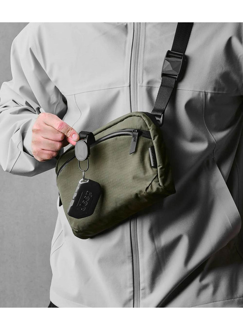 Torba saszetka na ramię Alpaka Flight Sling 2 l Axoflux - green