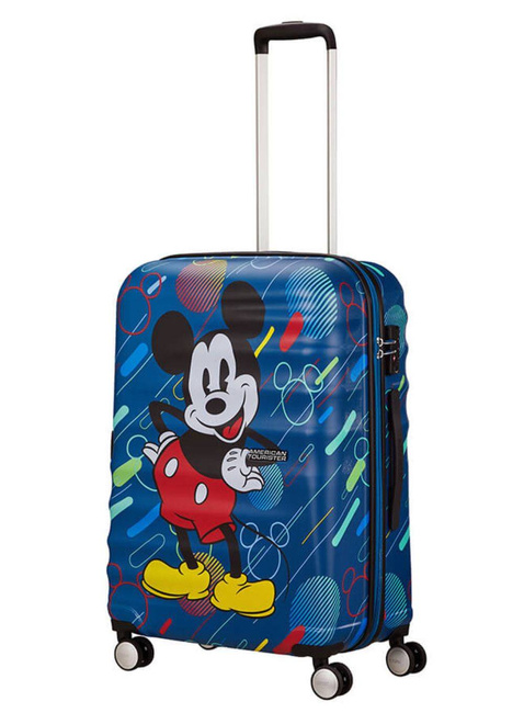 Walizka średnia American Tourister Wavebreaker Disney - Mickey future pop 
