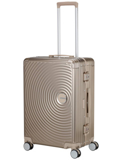 Walizka średnia American Tourister Soundbox Alu - bronze