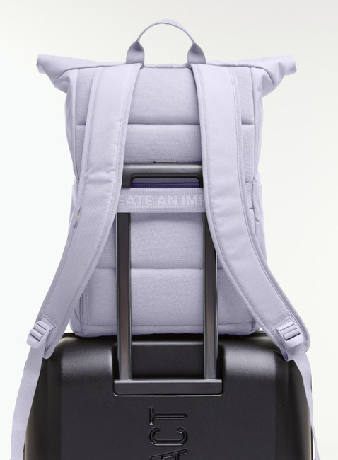 Plecak miejski GOT BAG Rolltop Easy Monochrome - purple coral