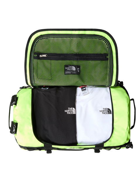 Torba podróżna The North Face Base Camp Duffel S - safety green / tnf black