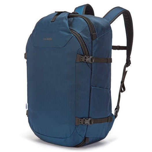 Plecak turystyczny antykradzieżowy Pacsafe Venturesafe EXP45 Econyl - deep ocean
