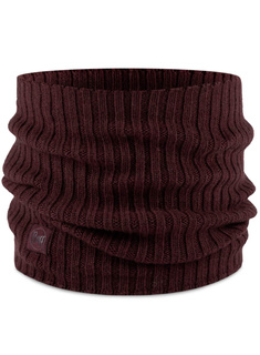 Komin na szyję Buff Norval Merino Wool Neck Warmer - maroon