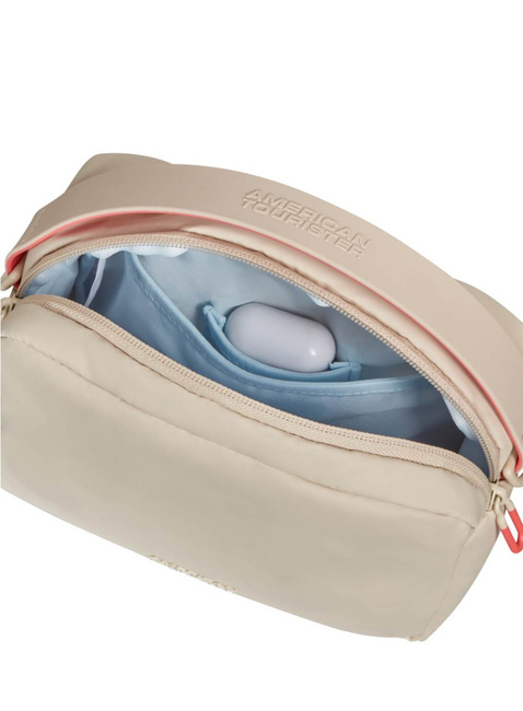 Torebka na ramię American Tourister PuffyPop Pouch - beige