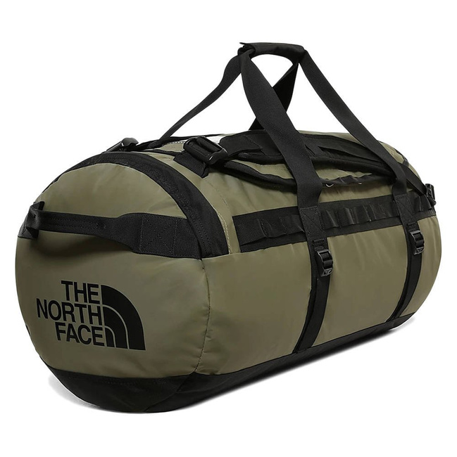 Torba turystyczna The North Face Base Camp Duffel M - burnt olive green / tnf black