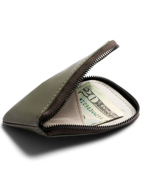 Skórzany portfel kieszonkowy Bellroy Card Pocket - willow