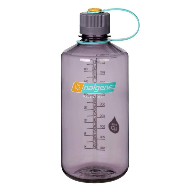Bidon wielorazowy Narrow Mouth Tritan 1 l Nalgene - aubergine