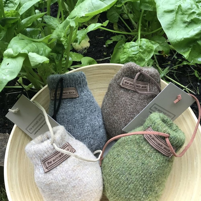 Skarpeta na awokado The Avocado Sock ™ - nutmeg