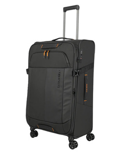 Walizka duża poszerzana Travelite Briize - black