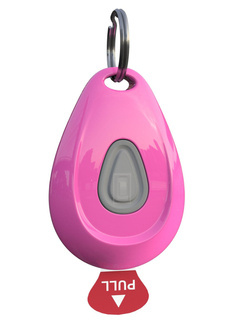 Przenośny ultradźwiękowy odstraszacz pcheł kleszczy Off-Tick PET - pink