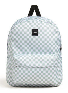 Plecak młodzieżowy Vans Old Skool Check Backpack - gray olive