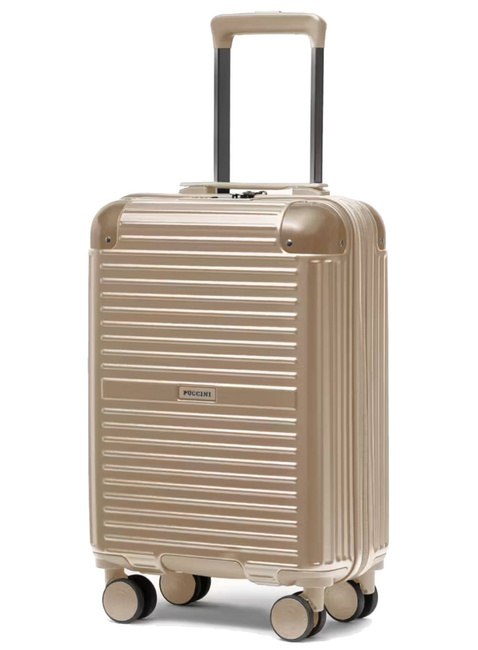 Walizka kabinowa Puccini Dallas - szampański