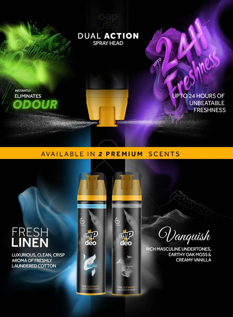 Dezodorant do butów Crep Protect Deo - fresh linen