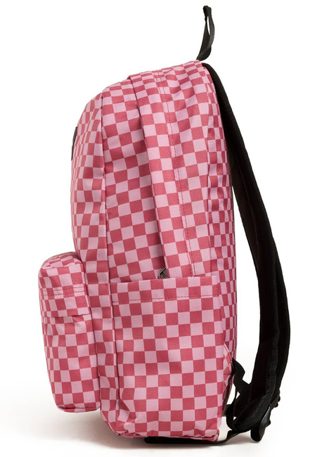 Plecak młodzieżowy Vans Old Skool Check Backpack - mauve wood