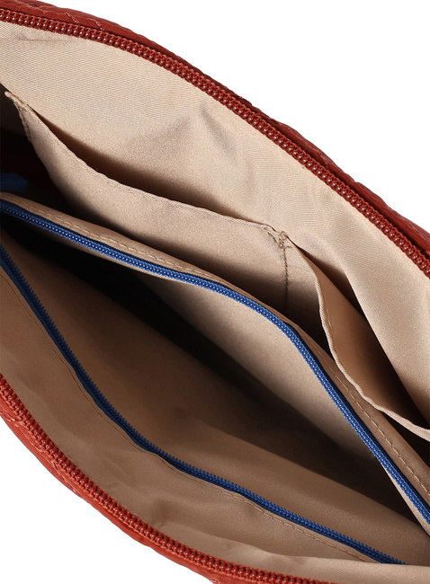 Torebka na ramię Hedgren Harper's S - new quilt brandy brown