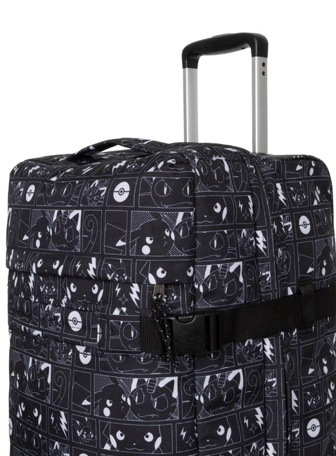 Torba podróżna na kółkach Eastpak Transit'R M - pokemon black