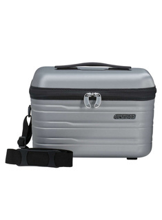 Kuferek podróżny American Tourister Flashline - sky silver