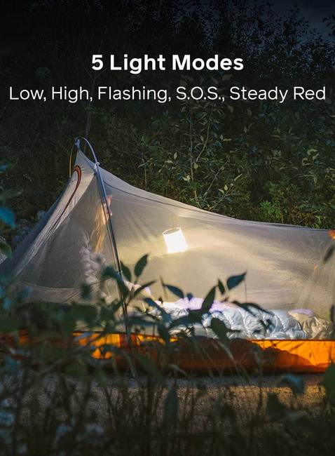 Lampka solarna BioLite Luci Emergency - red