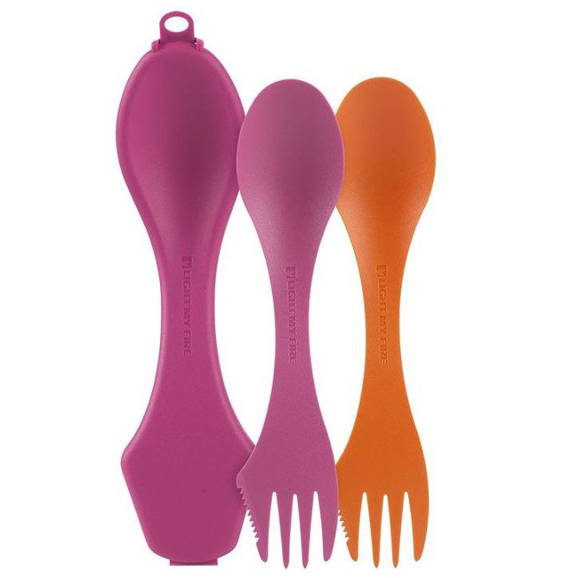 Niezbędnik Light My Fire 2-pack Sporks'nCase