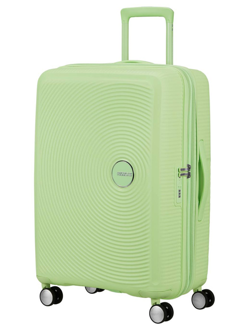 Walizka średnia American Tourister Soundbox EXP - kiwi green