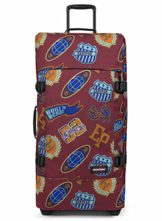 Duża torba podróżna Eastpak Tranverz L - clash burgundy