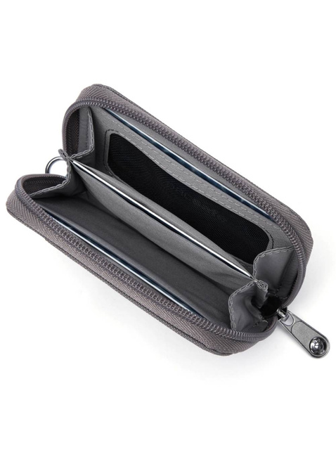Portfel antykradzieżowy Pacsafe RFIDsafe Card Wallet - stone