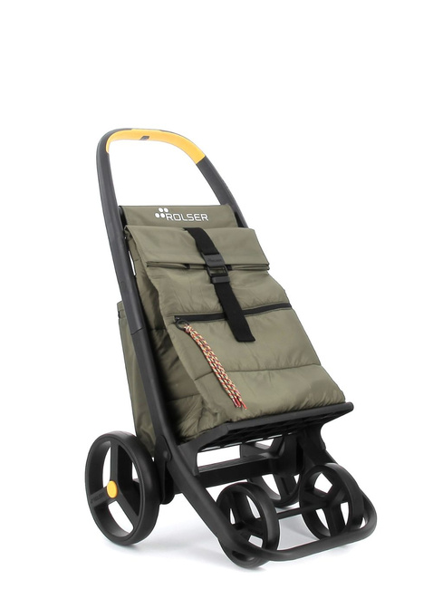 Wózek na zakupy Rolser Clec M Termo Polar 8 Plus Lemon - khaki