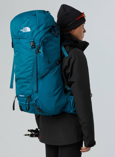Plecak trekkingowy damski The North Face Women's Terra 55 - blue moss / sapphire slate