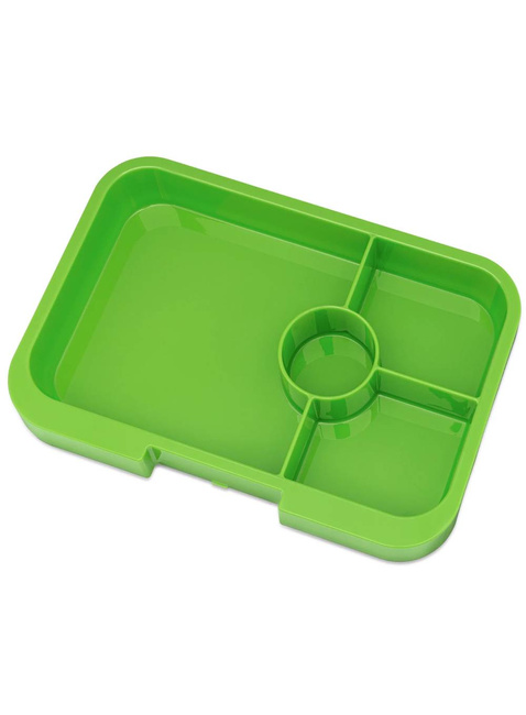 Lunchbox pojemnik na śniadanie XL Yumbox Tapas 4 - palm green / lime