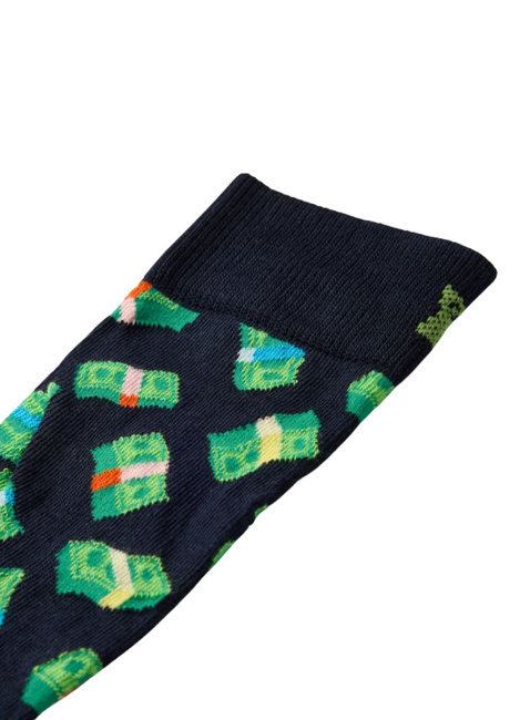 Skarpety unisex Happy Socks - navy / money money