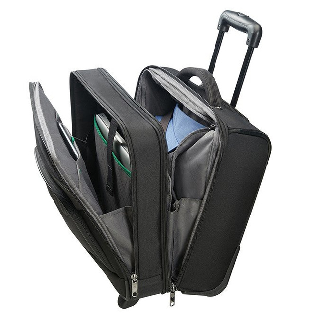 Walizka pilotka Samsonite Desklite Rolling Tote 15,6" - black