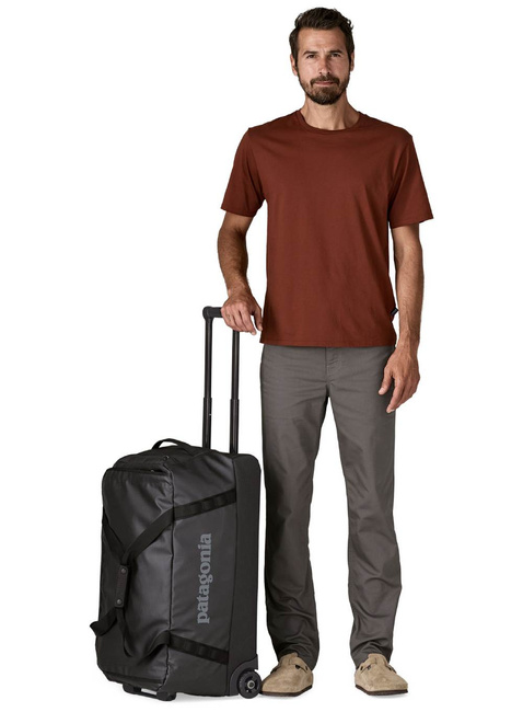 Torba podróżna Patagonia Black Hole Matte Wheeled Duffel 70 l - black / black