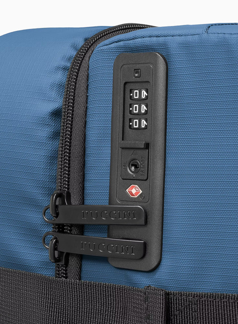 Walizka duża miękka Puccini Colorado - niebieski