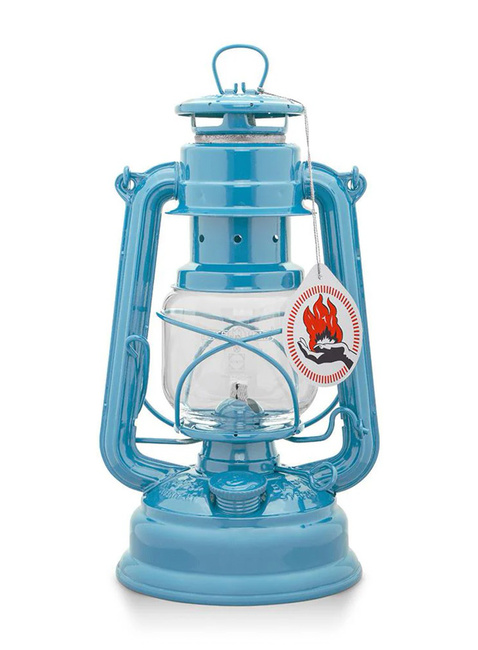 Lampa naftowa Feuerhand Hurricane Baby Special 276 - pastel blue