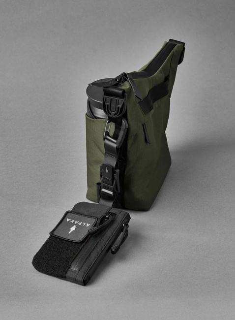 Torba na ramię Alpaka Flow Satchel 2 l - green