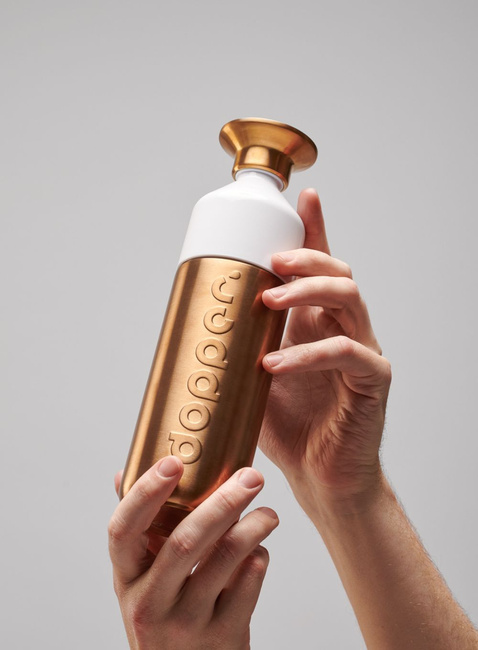 Stalowa butelka bidon Dopper Steel 800 ml - bronze