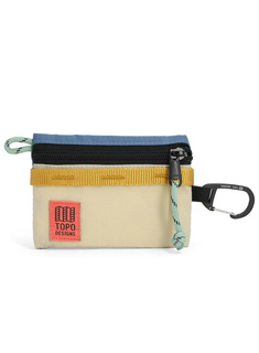 Saszetka Topo Designs Micro Accessory Bag z karabinkiem - stone blue / bone white