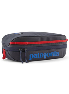 Kosmetyczka organizer Patagonia Black Hole Cube 3 l - smolder blue / amanita red