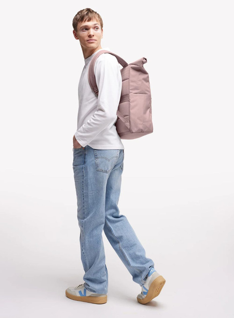 Plecak miejski GOT BAG Rolltop Easy Monochrome - red sand
