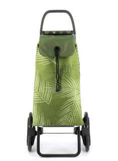 Wózek na zakupy Rolser I-Max Costa Rica 6-kołowy na schody - khaki