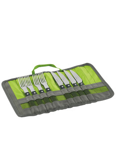 Zestaw sztućców Outwell BBQ Cutlery Set - green