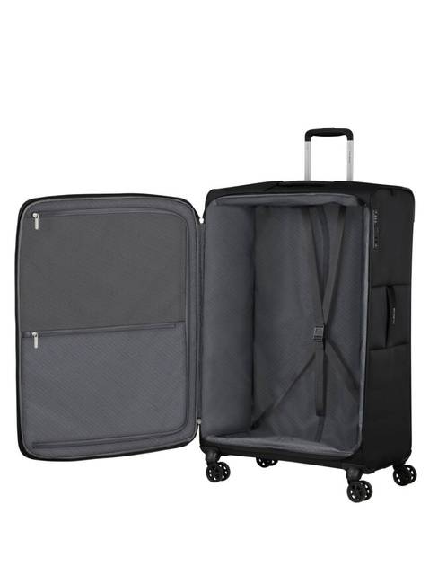 Walizka duża poszerzana Samsonite Base Breeze Exp - black