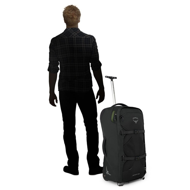 plecak torba na kółkach Osprey Farpoint Wheels 65 - black