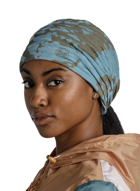 Chusta wielofunkcyjna Buff Merino Lightweight Neckwear Prints - usty multi