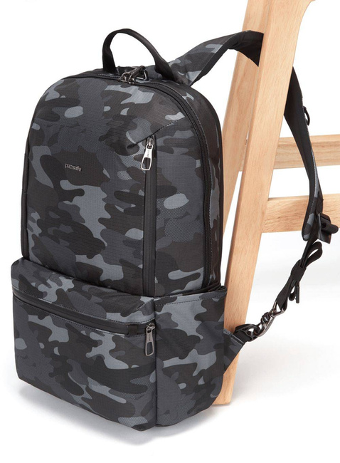 Plecak miejski antykradzieżowy Pacsafe Metrosafe X 20 l - camo
