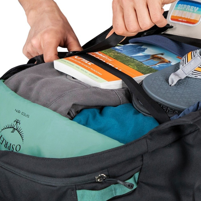 Torba plecak turystyczny na kółkach Osprey Fairview Wheels 65 - black